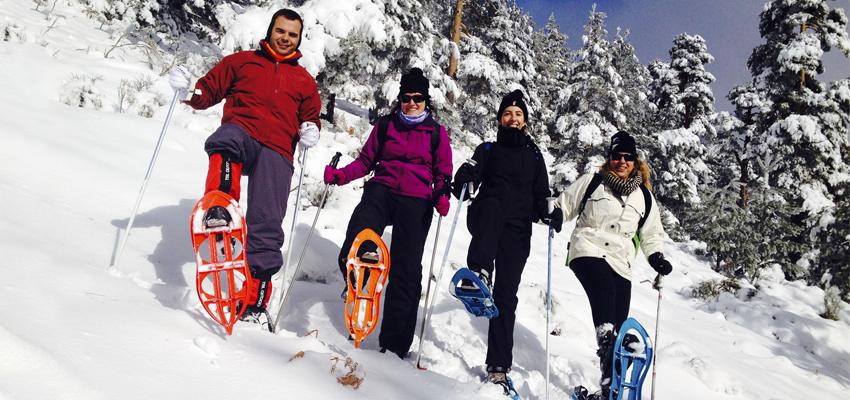 Noticia Raquetas de nieve: el placer de pisar algodón