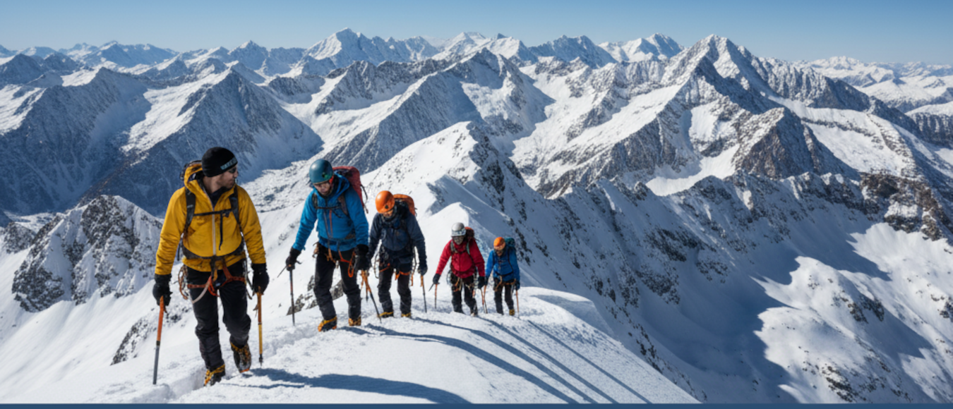 Curso de alpinismo en Sierra Nevada