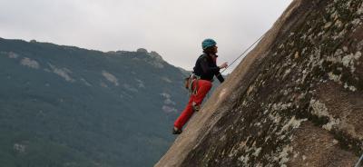 Bautismo en escalada y rapel Madrid 