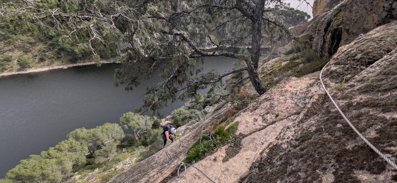 Vía Ferrata en Madrid: Virgen de la Nueva (San Martín de Valdeiglesias)