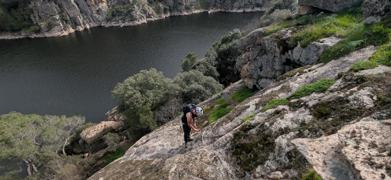 Vía Ferrata en Madrid: Virgen de la Nueva (San Martín de Valdeiglesias)