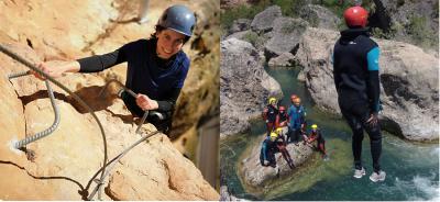 Vía Ferrata y Barranco Ventano del Diablo