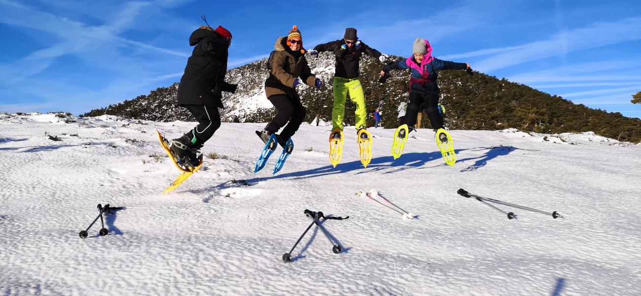 Raquetas de nieve por los bosques de Sierra Nevada - Web oficial