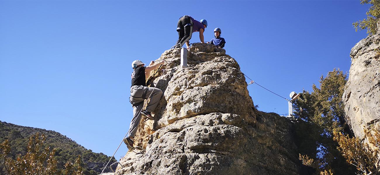 Vía Ferrata Ventano del Diablo (Cuenca)