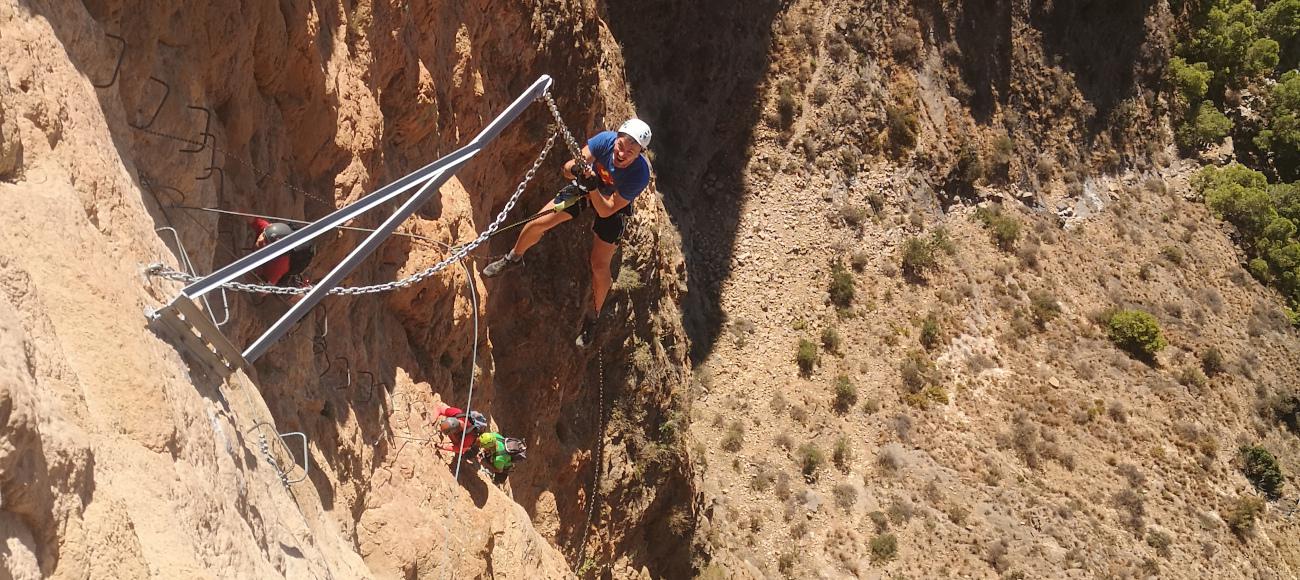 Las mejores vías ferratas de Alicante.