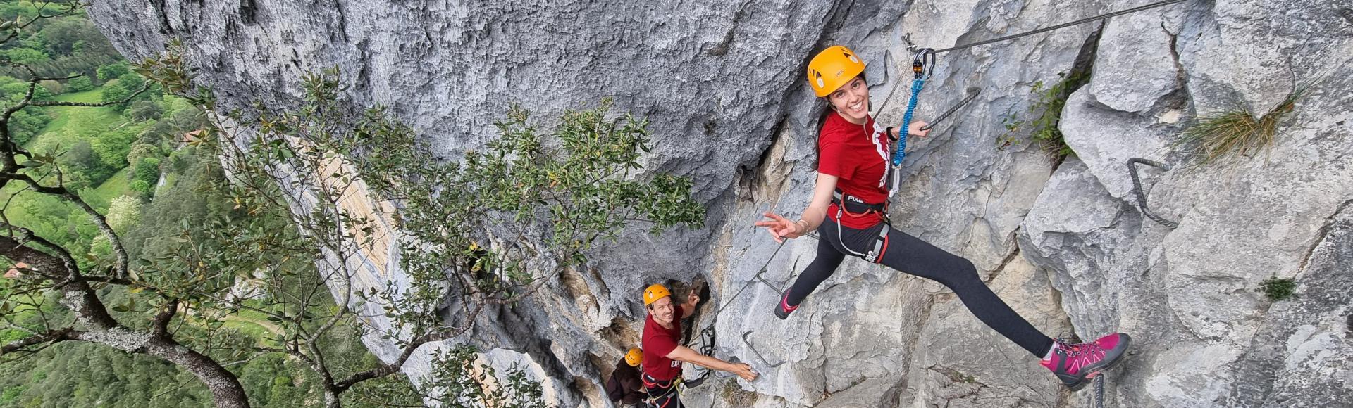 Vías ferratas cerca de Madrid 